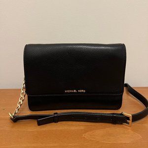 Michael Kors Classic Black Flap Crossbody